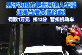 经了解，驾驶人何某为了进出小区方便，借用了朋友的车牌，没想到被执行巡查任务的民警抓现行。视频封面