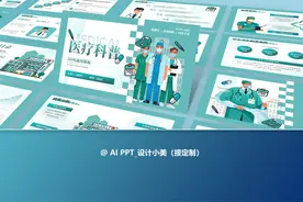 医疗科普汇报 ppt 模板【ppt模板分享】 【AIPPT.cn】【接ppt定制视频封面