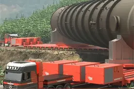世界上“轮子最多”的汽车，拥有1152个轮子，载量5万吨 #科学脑洞上分赛 #大国重器 #汽车 #涨知识 #科普视频封面