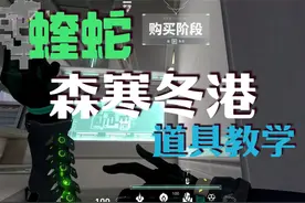 蝰蛇森寒冬港道具教学 #无畏契约脱坑入坑上盼之 #无畏契约 #蝰蛇