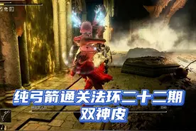 【艾尔登法环】纯弓箭开荒二十二期双神皮 #艾尔登法环视频封面