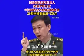 国防部前新闻发言人吴谦少将已任中国驻埃及大使馆国防武官，30秒回顾他的霸气发言#吴谦