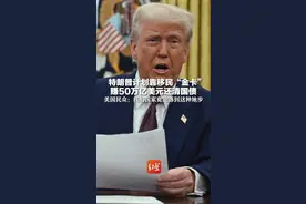 特朗普计划靠移民“金卡” 赚50万亿美元还清国债 美国民众：我们国家竟沦落到这种地步视频封面