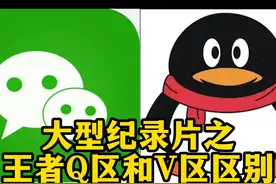 王者V区和Q区区别！ #王者荣耀 #王者 #大型纪录片视频封面