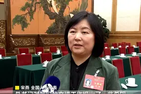 习近平总书记重要讲话在江苏代表团引发热烈反响，全国人大代表宋燕说一定会把总书记的要求件件落实，搞好博物馆的教育工作，与市民深度地进行接触，把中国故事讲好讲透！#2024全国两会进行时  #全国两会教育声音视频封面