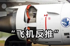 原来飞机降落时反推，并不是发动机倒转#飞机降落 #科普 #涨知识视频封面
