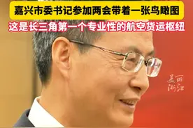 “火车一响，黄金万两！”嘉兴市委书记陈伟带着嘉兴南湖机场的鸟瞰图来到两会：红船领航，共富先行！（中央广播电视总台浙江总站x美丽浙江）视频封面