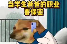 当学生爸爸的职业要保密 原声 #cheems #学生 #特殊职业视频封面