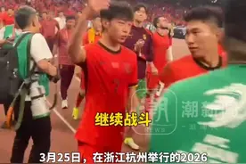 中国主场0-2澳大利亚无缘直通世界杯，赛后国足将士们绕场一周谢场，球迷齐声高喊加油！继续战斗视频封面