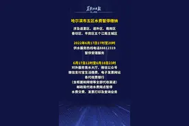 哈尔滨市五区水费暂停缴纳视频封面