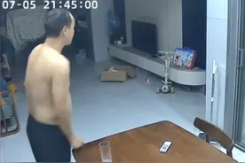老婆花9块9在网上抢了个监控 老公打开监控一看惊呆了…… 网友：不知不觉学会了“凌波微步”