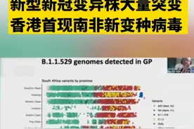 #新型新冠病毒变异株 大量突变。 #香港首现南非新变种病毒视频封面