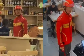 刘强东送外卖遇卡单，在柜台前露出迷茫表情，老板娘回应来了视频封面