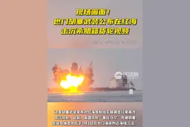 现场画面！也门胡塞武装公布在红海击沉希腊籍货轮视频