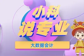 小科说专业！今天说的专业是职业技术学院的大数据会计专业视频封面