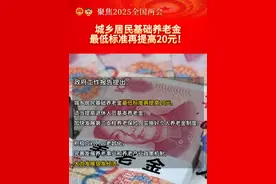 城乡居民基础养老金最低标准再提高20元！视频封面