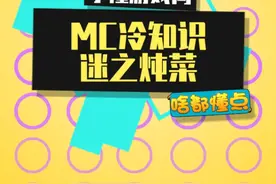 《小懂游戏间》——蜜汁炖菜#我的世界 #游戏 