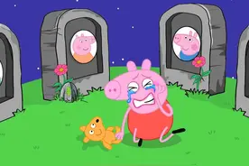 儿童动画：佩琪去水上游玩被恐龙吃入肚子中，猪爸爸应怎么救它？视频封面