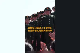武警祭扫后遇上小学生们
相互的敬礼是最美的传承视频封面
