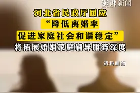 #河北省民政厅回应“降低离婚率促进家庭社会和谐稳定” ： 将拓展婚姻家庭辅导服务深度视频封面