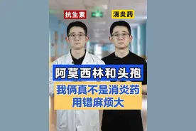 阿莫西林和头孢，我俩真不是消炎药，用错麻烦大 #抖出健康知识宝藏 #医疗健康创作训练营 #用药安全