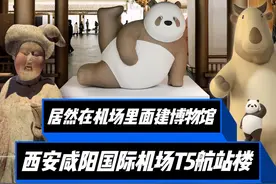 含“唐”量超标！西安机场t5航站楼居然建了一座博物馆？ 西安咸阳国际机场T5航站楼前两天正式投运了，他们居然在机场里建了一座6400㎡的博物馆，国家一级文物秦公镈直接被请到了这里！好家伙，西安真是太懂当代年轻人疯狂爱上博物馆的小心思了！设计幕后更加动人，快跟着我的脚步一起来揭开背后的设计秘密吧。#西安咸阳国际机场#西安t5航站楼#超新星秦岭组#YIMUART #黄飞春视频封面