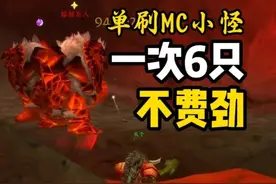 单刷熔火之心小怪 一次拉6只较为稳妥不翻车 纵使神装价值连城