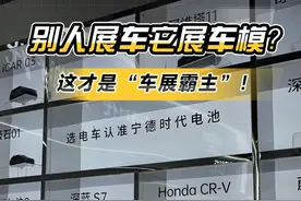 车展最大赢家！别人家展车它家展车模？#2024成都车展 #柚子不开车视频封面