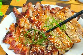 孩子想吃肉了，在家做一盘椒盐猪扒，外酥里嫩，大人孩子都爱吃