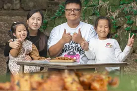 孩子在家想吃小酥肉啊，你就像我这样做，外酥里嫩，葱香浓郁巴适