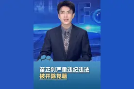 河南省监狱管理局原党委副书记、政委苗正钊严重违纪违法被开除党籍#大象主播说 @峰仔视频封面