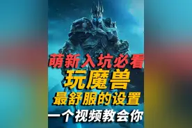 十几年魔兽生涯经验！按我这个设置体验直接拉满！ #魔兽世界视频封面