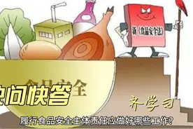 履行食品安全主体责任应做好哪些工作？视频封面
