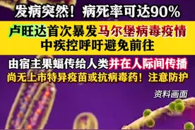 避免前往！#卢旺达首次暴发马尔堡病毒疫情  ，由宿主北非果蝠传播给人类，并在人际间传播