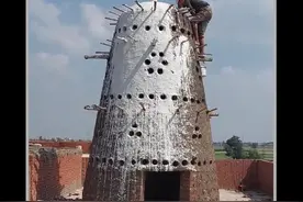 用泥土和陶瓷罐搭建的鸽子塔，不仅搭建简单还能吸引很多鸽子 #鸽子窝 #鸽子塔视频封面