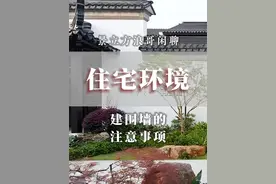分析一下，住宅围墙容易出现的问题！#宅基地建房 #别墅设计 #自建房 #户型优化 #国学文化视频封面