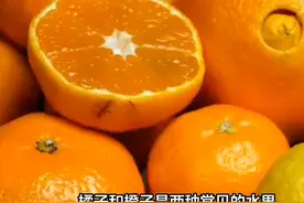 柑橘水果大PK：橘子VS橙子，你更喜欢哪一个？#新鲜应季水果视频封面