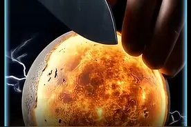 假如把星球切开，里面都是什么样子的？ #宇宙 #涨见识 #宇宙探秘