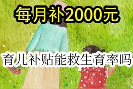 每月补2000元！育儿补贴能救生育率吗？ 全国多地开放育儿补贴申领，每月 500-2000 元，网友吵翻补贴够不够？养娃压力能减多少？
#育儿补贴新政  #生育政策调整  #减轻养育成本  #人口老龄化应对  #育儿补贴申领攻略视频封面