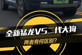 全新猛龙VS二代大狗，两者有何区别？#哈弗猛龙 #懂车帝抢先试驾视频封面