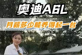 兄弟们，月薪多少能养得起一台A6子？#懂车配置表#奥迪A6L#选车指南视频封面