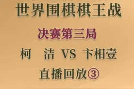 第29届LG杯世界围棋棋王战决赛第三局直播回放③ 柯洁VS卞相壹视频封面