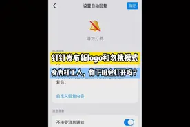 钉钉推出下班勿扰模式，用户可下班后开启，手机将不再接收单聊、群聊等消息通知。 你下班会开吗？#钉钉#钉钉新logo #黑猫投诉 视频封面