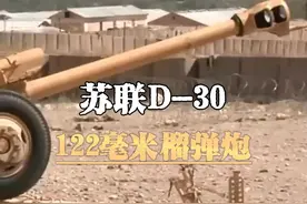 苏联D30榴弹炮，为何被称为火炮中的AK47?科普#军事爱好者视频封面