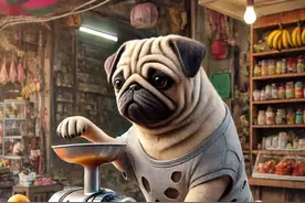 创业的狗狗 被胖猪欺负的狗狗，经过不懈的奋斗创业成功......#狗狗  #狗子成精了  #萌宠出道计划  #神奇动物在抖音  #可爱到爆炸💥视频封面