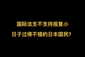 国际法支不支持报复小日子过得不错的日本国民？#抖来学法 