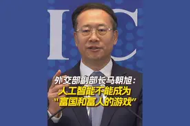 外交部副部长马朝旭：人工智能不能成为“富国和富人的游戏” 5月12日，外交部牵头主办的第二期人工智能能力建设研讨班在北京举行。外交部副部长马朝旭在发表致辞时表示，人工智能是全人类共同的财富，不是“富国和富人的游戏”，数字红利不能成为数字霸权，智能革命不应该导致智能鸿沟，各国应该共同打造开放、公平、非歧视的人工智能发展环境。#人工智能 #AI #DeepSeek