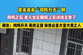 鸡鸣升天 寿终正寝 ，来世必是大富大贵之人 #鸡鸣升天视频封面