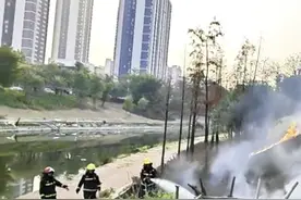 熊孩子烧烟花把绿化带烧成了黑土地 年关将至，各位家长要加强对孩子的消防安全教育，告诫小朋友不要玩火，不要随意燃放烟花爆竹。#柳州 #假期安全 #燃放烟花爆竹需谨慎 #事故现场 #儿童安全视频封面