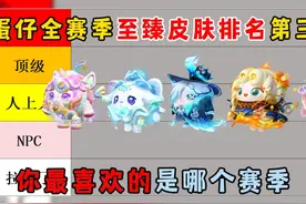 蛋仔派对：给蛋仔全赛季至臻皮肤排名第三期！你最喜欢的是哪个？